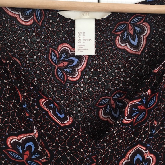 H&M Brown Paisley Dress - Picture 8 of 12